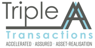 Triple A Transactions Logo - with strapline